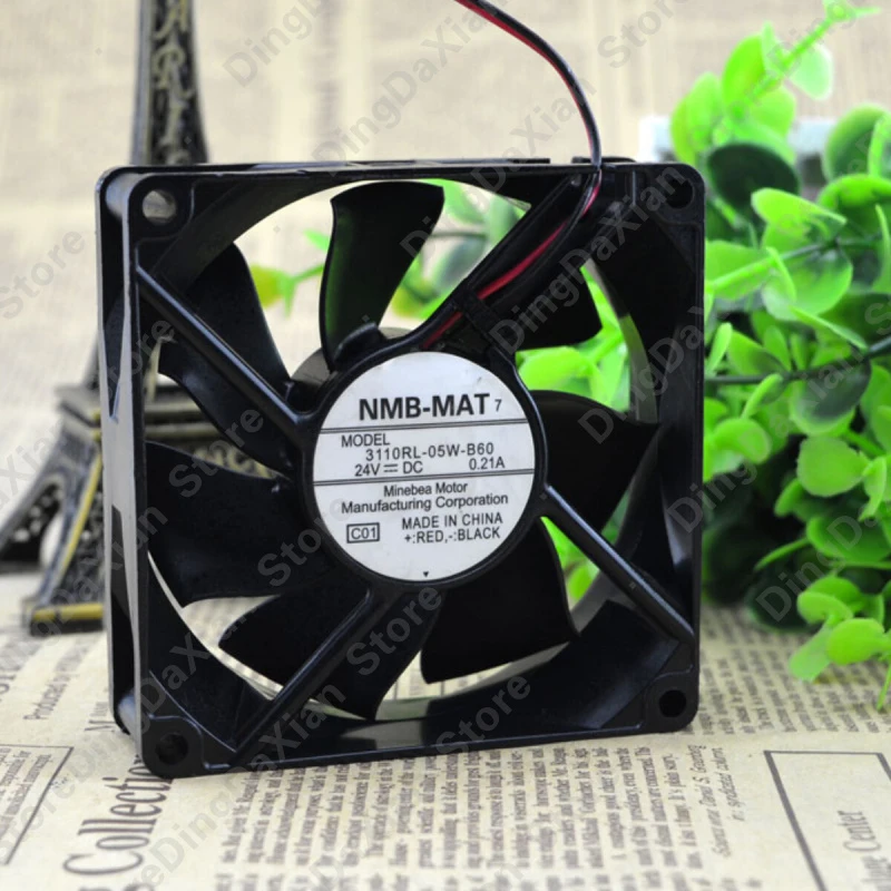 X 1PCS For NMB 3110RL-05W-B60 | 24V 0.21A | 8CM | Industrial Chassis Cooling Fan
X 1PCS For NMB 3110RL-05W-B60 | 24V 0.21A | 8CM | Industrial Chassis Cooling Fan