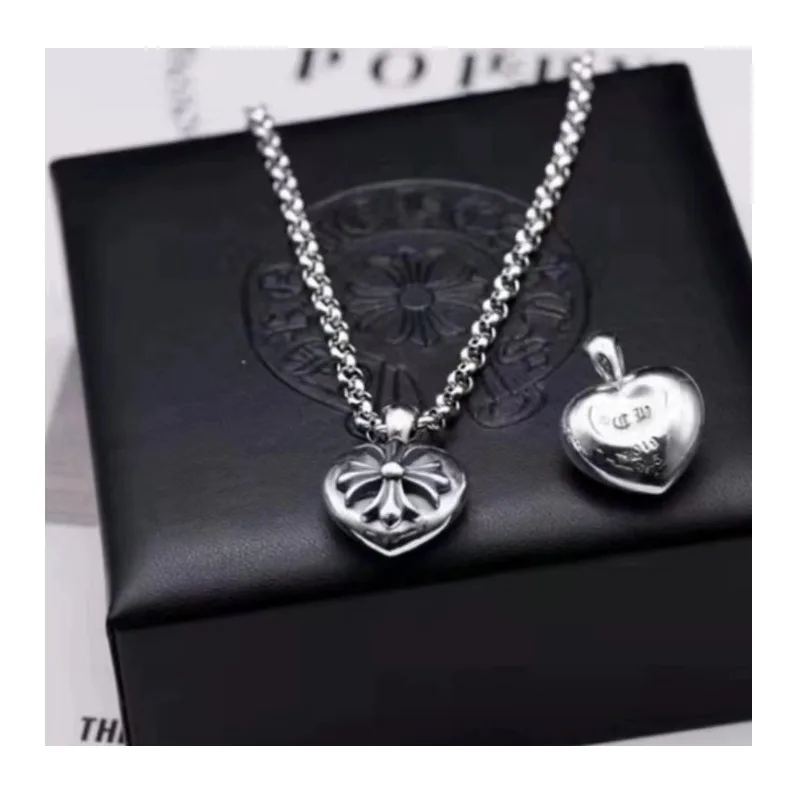 Chaoxuan Luo Xin Retro Style Love-shaped Cross Peach Heart Necklace Pendant Men and Women Couple Sweater Collarbone Chain
Chaoxuan Luo Xin Retro Style Love-shaped Cross Peach Heart Necklace Pendant Men and Women Couple Sweater Collarbone Chain