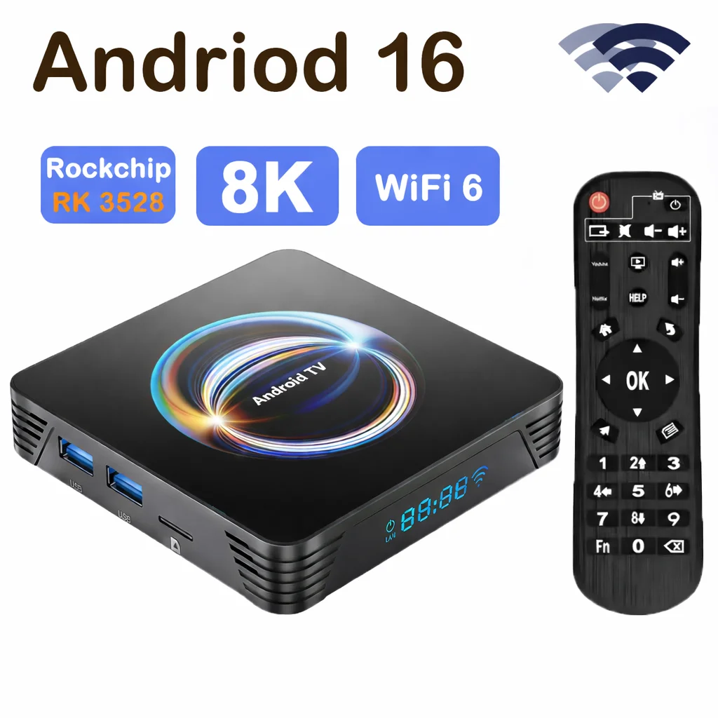 Android16.0 Smart TV Box Четырехъядерный процессор 4K IPTV Потоковое медиаплеер Dual WiFi BT5.0 1080P 3D Телеприставка YouTube Netflix Google
Android16.0 Smart TV Box Четырехъядерный процессор 4K IPTV Потоковое медиаплеер Dual WiFi BT5.0 1080P 3D Телеприставка YouTube Netflix Google