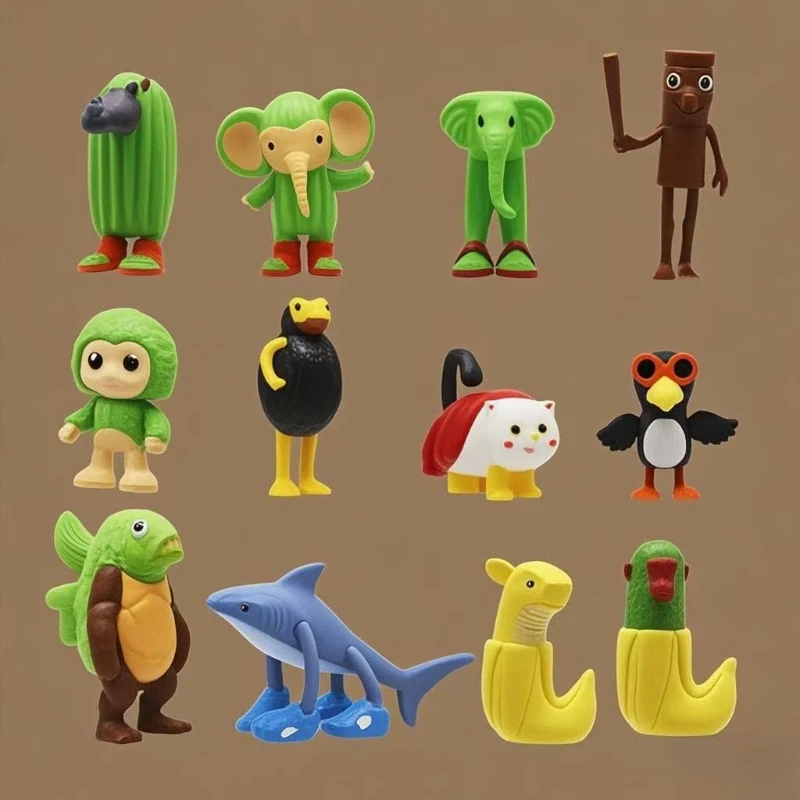 12Pcs Italian Brainrot Anime Action Figure Tung Tung Sahur Tralalero Tralala Bombardino Crocodilo Collectible Model Toy Gifts
12Pcs Italian Brainrot Anime Action Figure Tung Tung Sahur Tralalero Tralala Bombardino Crocodilo Collectible Model Toy Gifts