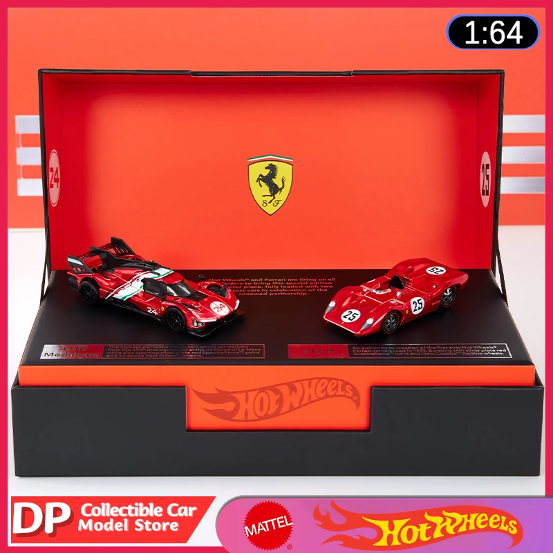 Hot Wheels x Ferrari Heritage Set Limited Edition 1:64 Scale sports car 312P 499P Premium Diecast Collectible Vehicle Unopened
Hot Wheels x Ferrari Heritage Set Limited Edition 1:64 Scale sports car 312P 499P Premium Diecast Collectible Vehicle Unopened