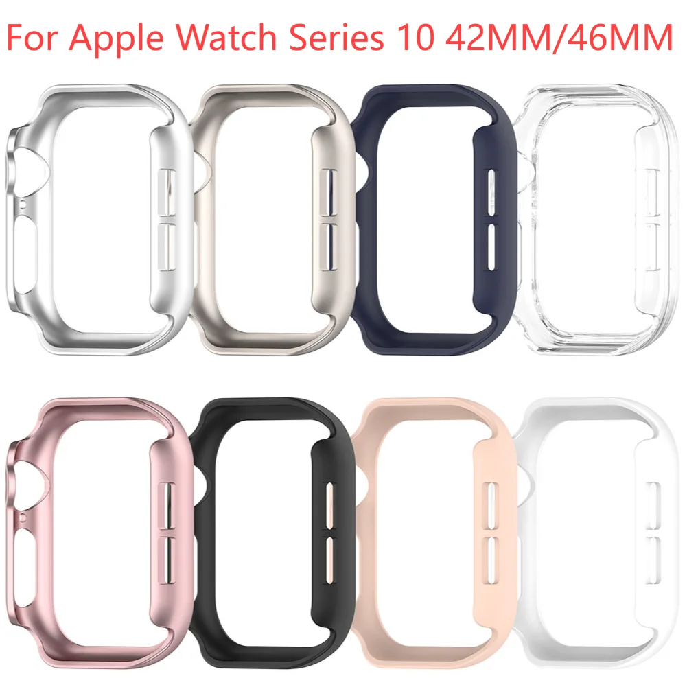 Матовый жесткий защитный чехол-бампер для ПК для Apple Watch 10, 42 мм, 46 мм, ремешок для умных часов, полый чехол для ПК, корпус серии iWatch
Матовый жесткий защитный чехол-бампер для ПК для Apple Watch 10, 42 мм, 46 мм, ремешок для умных часов, полый чехол для ПК, корпус серии iWatch
