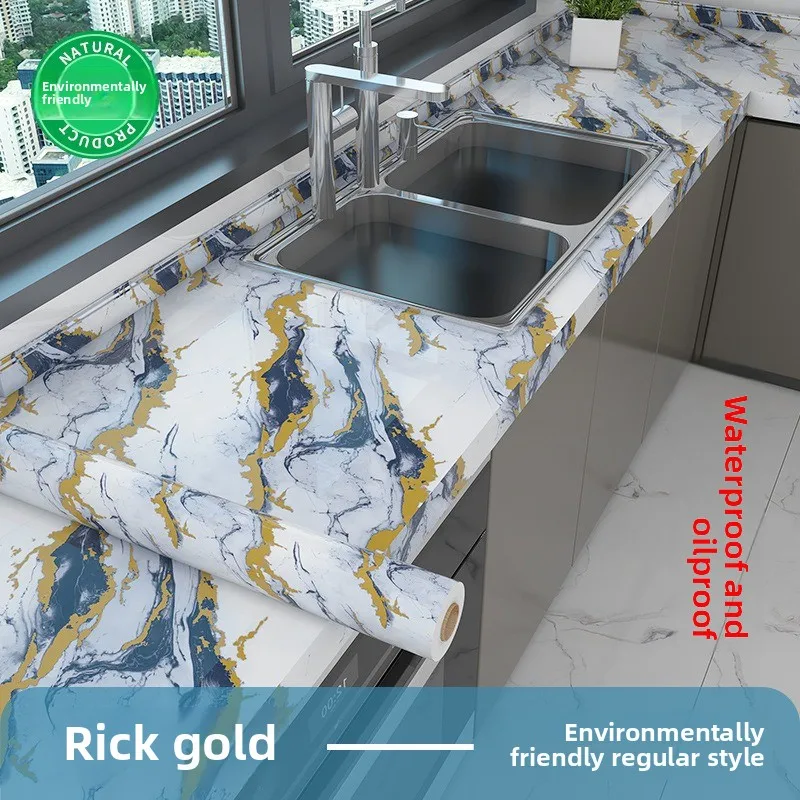 Tile Stickers Waterproof and Oil-proof Kitchen High Temperature Resistant Renovation Self-adhesive Cabinet Countertop Wallpaper
Tile Stickers Waterproof and Oil-proof Kitchen High Temperature Resistant Renovation Self-adhesive Cabinet Countertop Wallpaper
