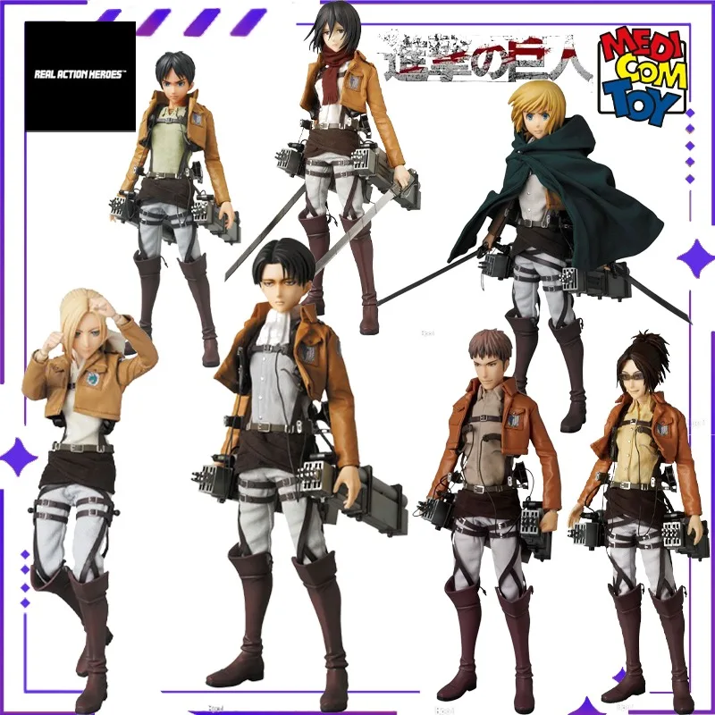 Medicom Toy Original Authentic Product 1/6Attack on Titan OVA/Eren Yeager/Mikasa Ackerman Mobile Doll Model Handmade Toy Gift
Medicom Toy Original Authentic Product 1/6Attack on Titan OVA/Eren Yeager/Mikasa Ackerman Mobile Doll Model Handmade Toy Gift