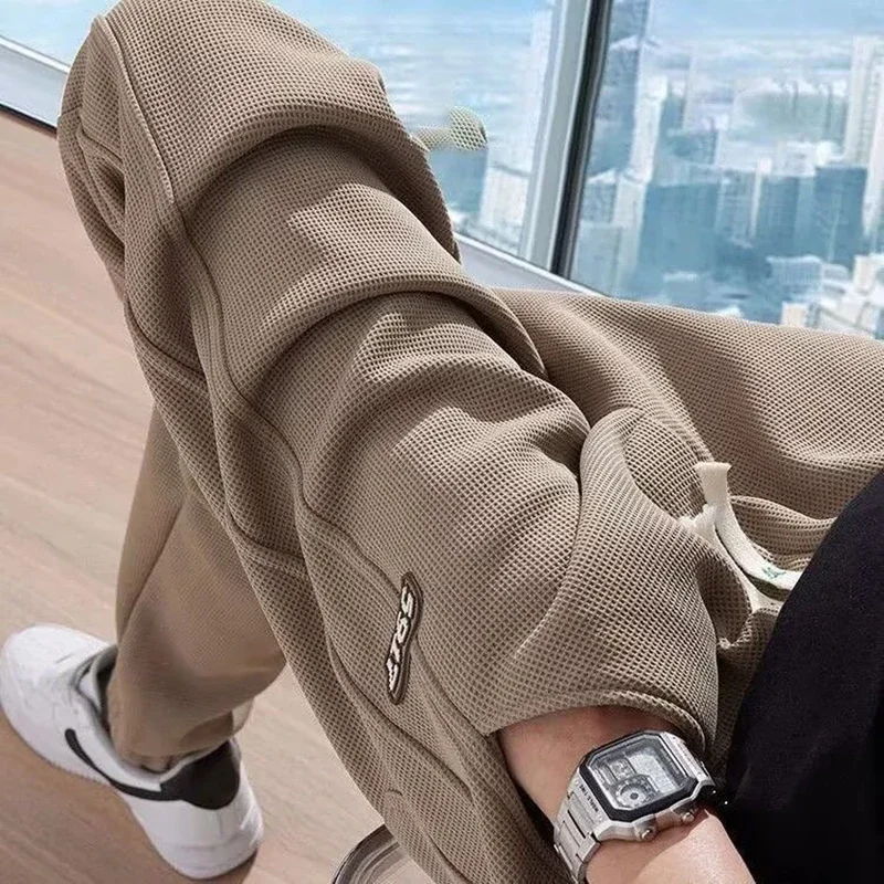 Plus Size Men's Sweatpants Spring Embroidery Drawstring Baggy Pants Sport Fitness Jogger Streetwear Outdoor Running Men Trousers
Plus Size Men's Sweatpants Spring Embroidery Drawstring Baggy Pants Sport Fitness Jogger Streetwear Outdoor Running Men Trousers