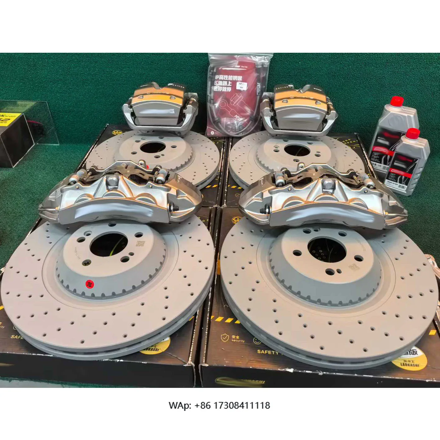 Hot sale modification Brake Disc Calipers set (6-piston front 1-piston Rear) Forged aluminum alloy Caliper Fit for W222
Hot sale modification Brake Disc Calipers set (6-piston front 1-piston Rear) Forged aluminum alloy Caliper Fit for W222