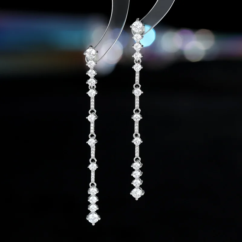 S925 Silver Needle Celebrity Style Elegant Long Face-Flattering Party Dress Matching Simple Line Earrings
S925 Silver Needle Celebrity Style Elegant Long Face-Flattering Party Dress Matching Simple Line Earrings