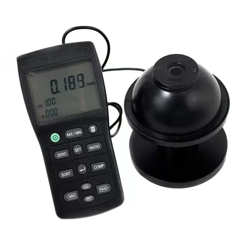 Clearance Handheld Luminous Flux Meter Light Tester Accurate and Instant Response Range 7000 Lumens RS232 TES-133
Clearance Handheld Luminous Flux Meter Light Tester Accurate and Instant Response Range 7000 Lumens RS232 TES-133