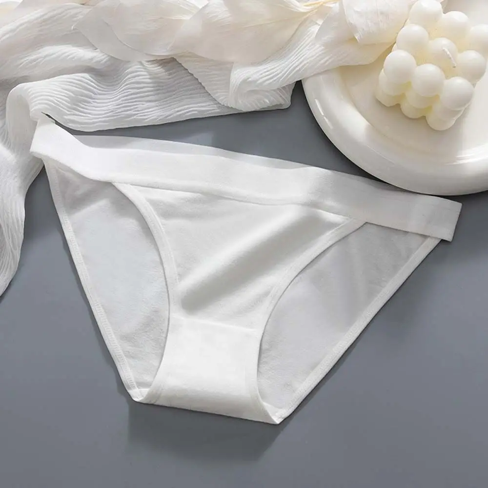 Breathable Sweet Ultra-thin Summer Solid Color Low Waist Panties Cotton Panties Pure Color Briefs Sexy Panties Women Intiates
Breathable Sweet Ultra-thin Summer Solid Color Low Waist Panties Cotton Panties Pure Color Briefs Sexy Panties Women Intiates