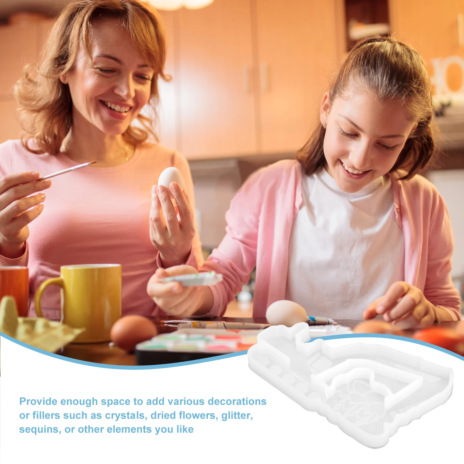 2Pcs Excavator Keychain Molds Easter Pendant Flexible Silicone Resin Molds for DIY Craft Making Charms Keychain Mold
2Pcs Excavator Keychain Molds Easter Pendant Flexible Silicone Resin Molds for DIY Craft Making Charms Keychain Mold