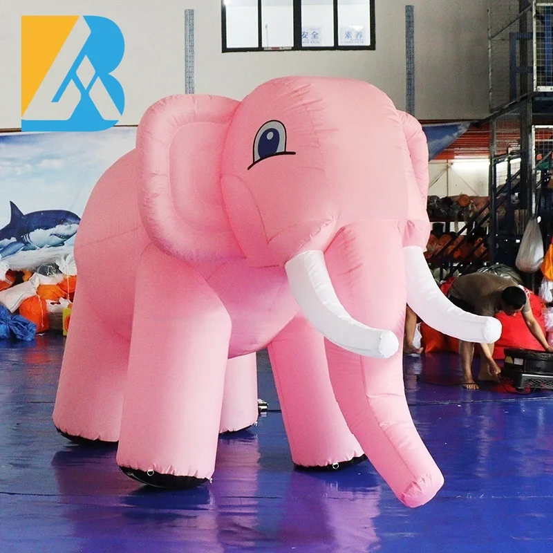 Customized Giant Inflatable Pink Elephant for Happy Anniversary Stage Decoration Toys
Customized Giant Inflatable Pink Elephant for Happy Anniversary Stage Decoration Toys