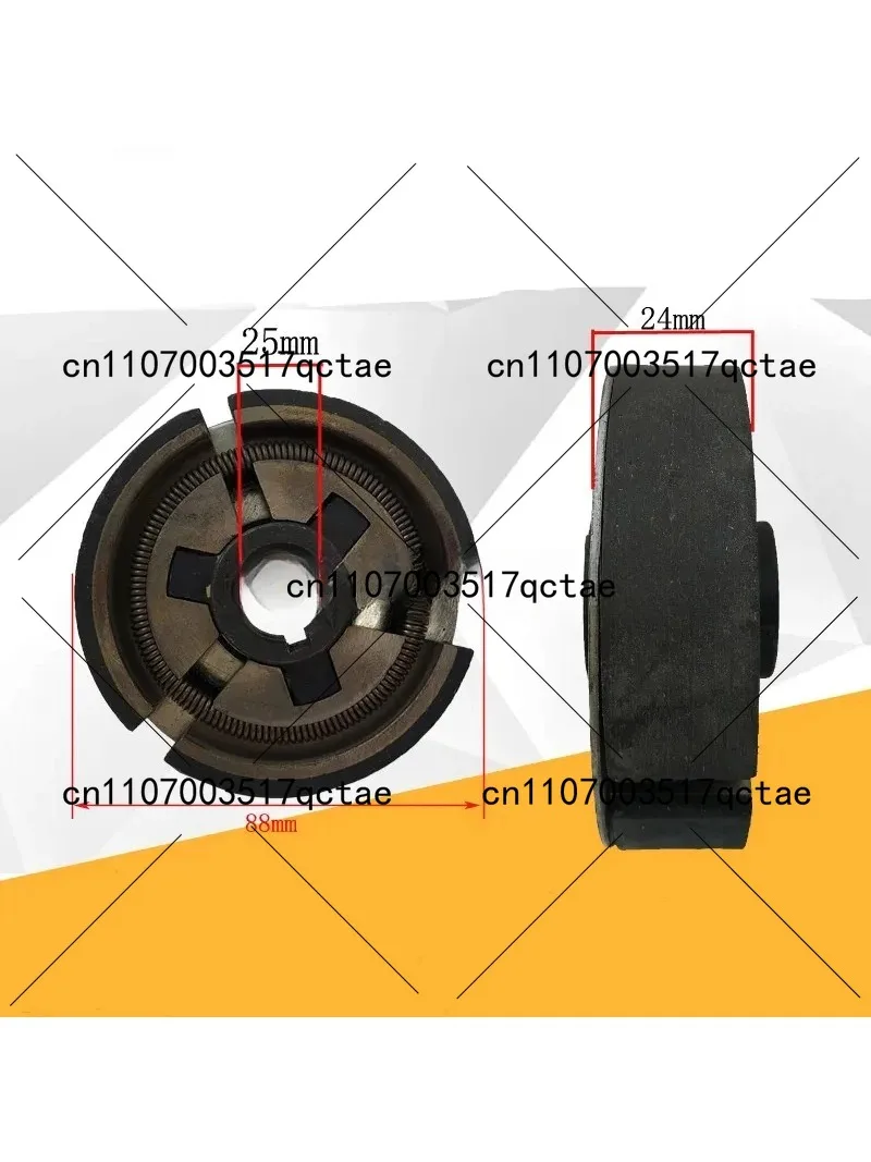 Double Groove Belt Clutch for 188F 190F GX390 GX420 Engine 20mm 25mm Shaft for Pump Cutter Drive
Double Groove Belt Clutch for 188F 190F GX390 GX420 Engine 20mm 25mm Shaft for Pump Cutter Drive