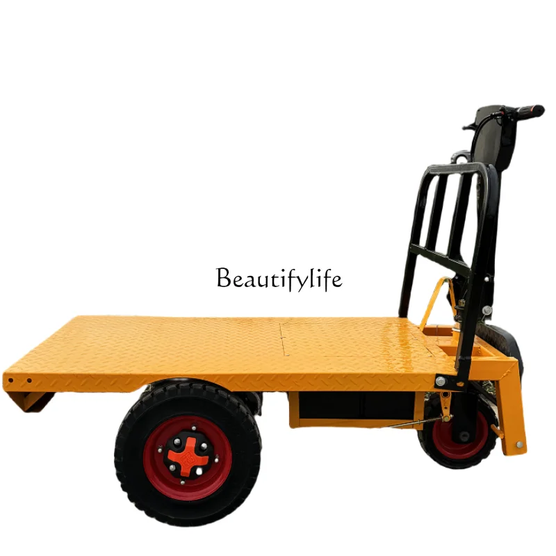 Electric flatbed truck truck construction site pull goods three-wheeled truck
Electric flatbed truck truck construction site pull goods three-wheeled truck