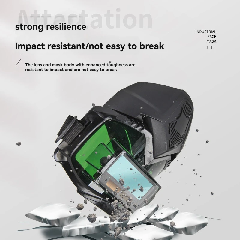 Automatic dimming welding glasses work protection equipment face mask adjustable belt type impact resistant welding machine face
Automatic dimming welding glasses work protection equipment face mask adjustable belt type impact resistant welding machine face