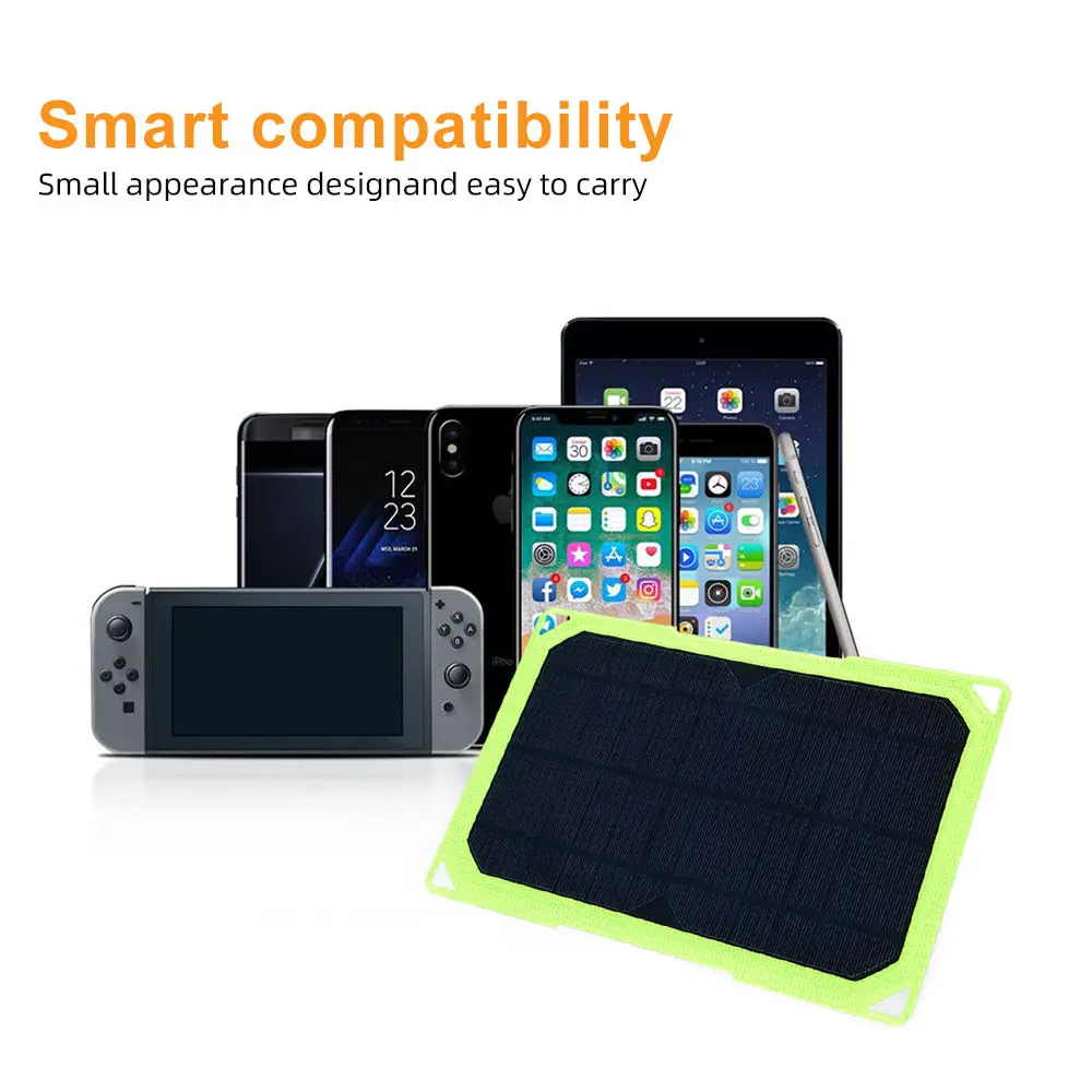 Portable Solar Panel Mobile Charger Foldable 14W Folding Solar Panel for Portable Power Station
Portable Solar Panel Mobile Charger Foldable 14W Folding Solar Panel for Portable Power Station