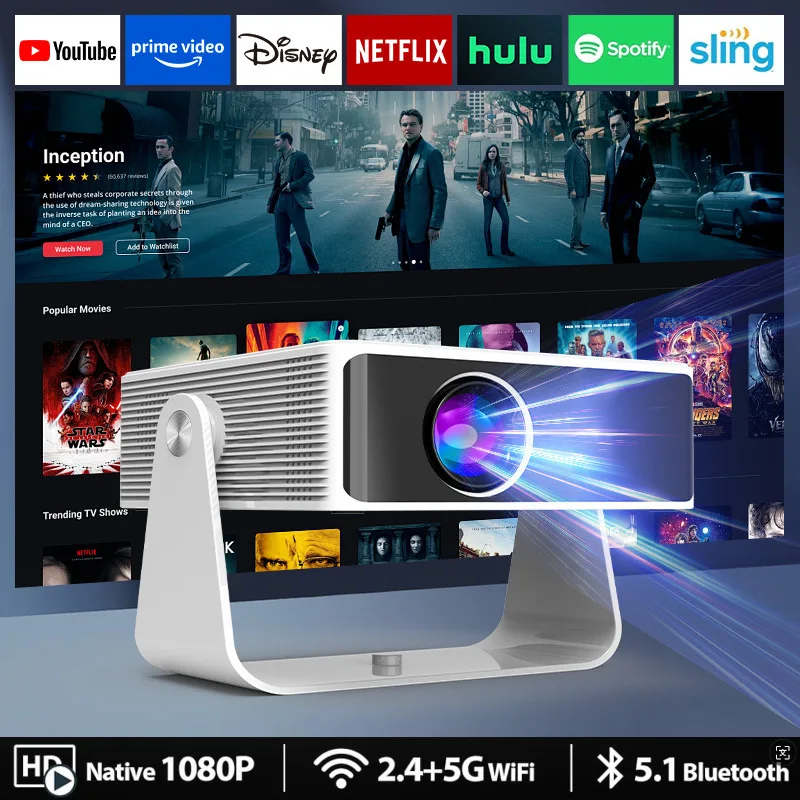 X3-3Z Mini Projector Android 13 WiFi6 BT5.0 Native 720P 180ANSI Auto Focus Auto Keystone Portable Smart Home Theater Outdoor Mov
X3-3Z Mini Projector Android 13 WiFi6 BT5.0 Native 720P 180ANSI Auto Focus Auto Keystone Portable Smart Home Theater Outdoor Mov
