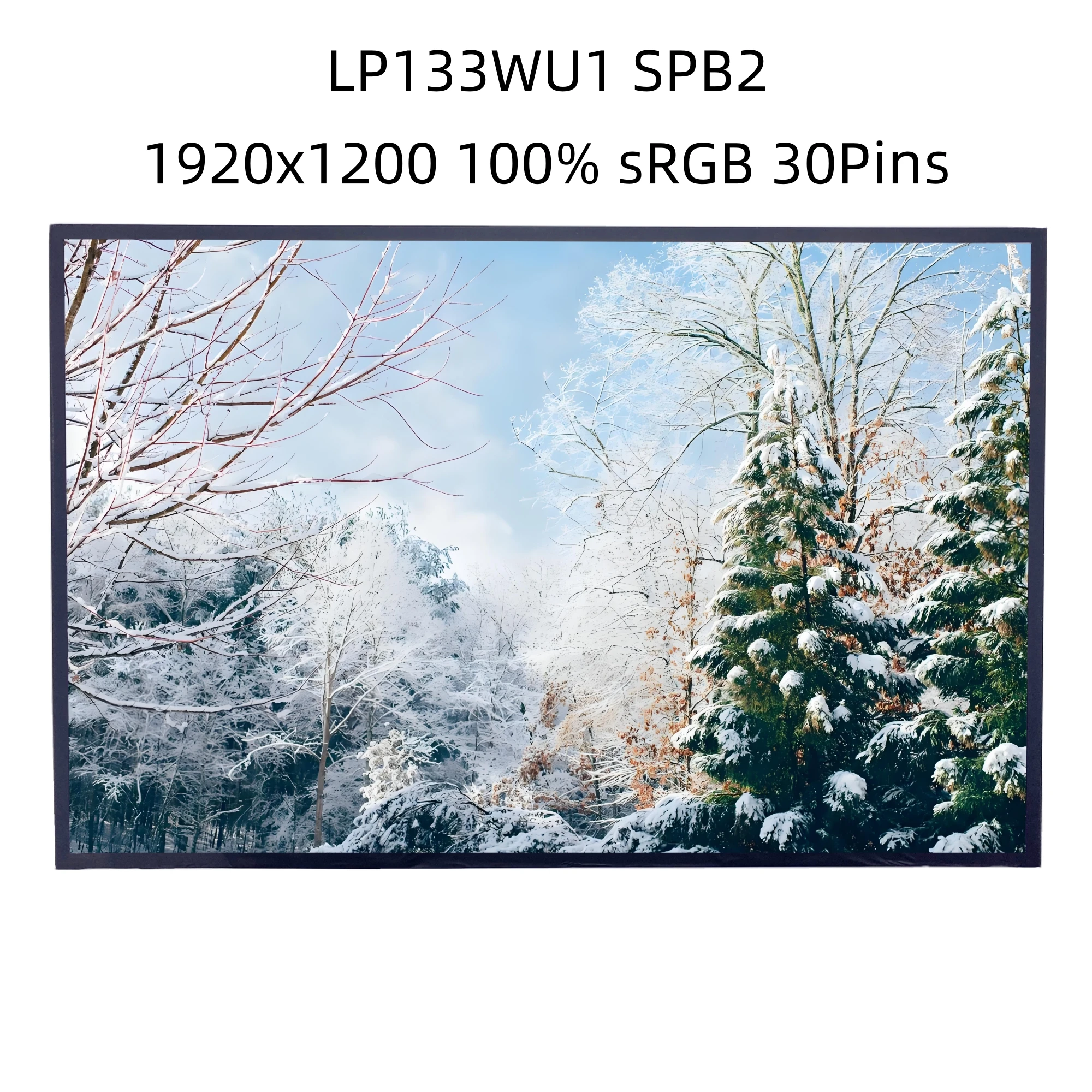 LP133WU1 SPB2 EDP Laptop LCD screen Matrix 13.3 inch 1920x1200 30pin
LP133WU1 SPB2 EDP Laptop LCD screen Matrix 13.3 inch 1920x1200 30pin