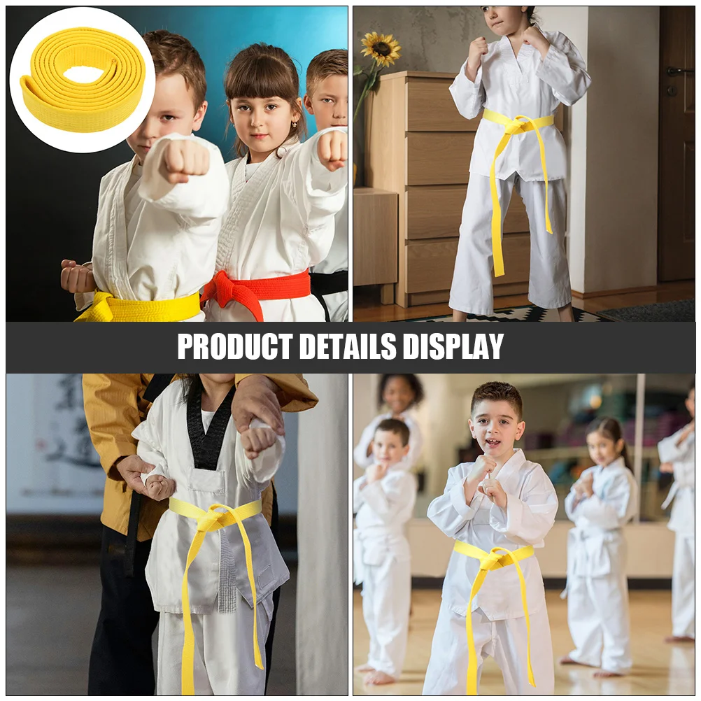 2pcs Taekwondo Boys Colored Ranking Martial Lightweight NonFading Boxing Belt Costume Uniform Accessories
2pcs Taekwondo Boys Colored Ranking Martial Lightweight NonFading Boxing Belt Costume Uniform Accessories