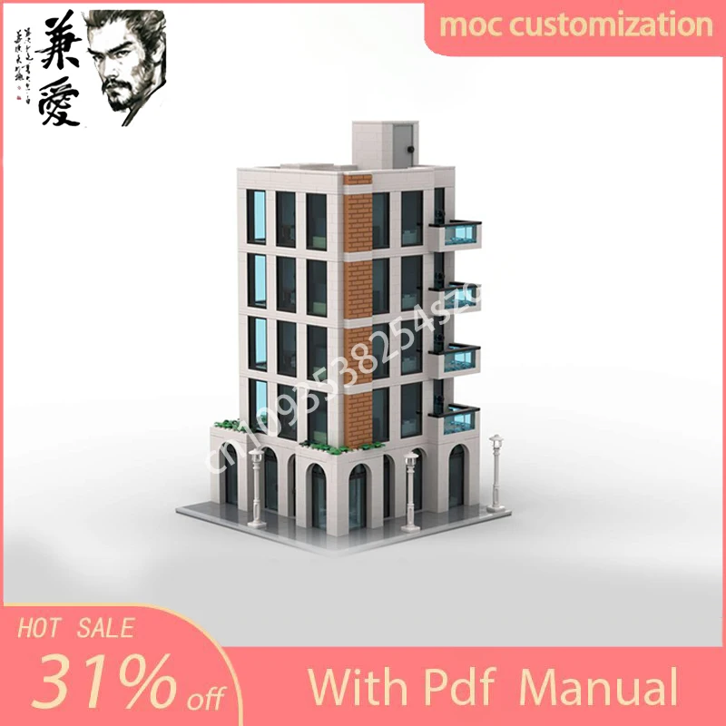 2209PCS MOC Creative Street View Tower Modular Model Architecture Building Block diy Assembly kids Toys Gifts
2209PCS MOC Creative Street View Tower Modular Model Architecture Building Block diy Assembly kids Toys Gifts
