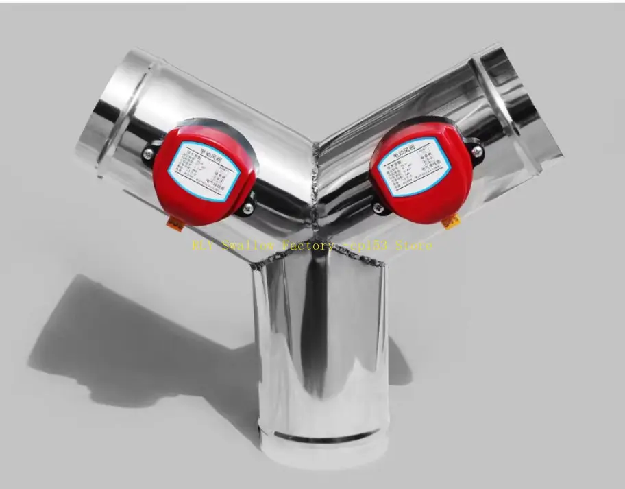 201 Stainless Steel Electric Triple Ventilation Valve Y-Actuator Ventilation Pipe Air Volume Control Valve Three-way Valve
201 Stainless Steel Electric Triple Ventilation Valve Y-Actuator Ventilation Pipe Air Volume Control Valve Three-way Valve