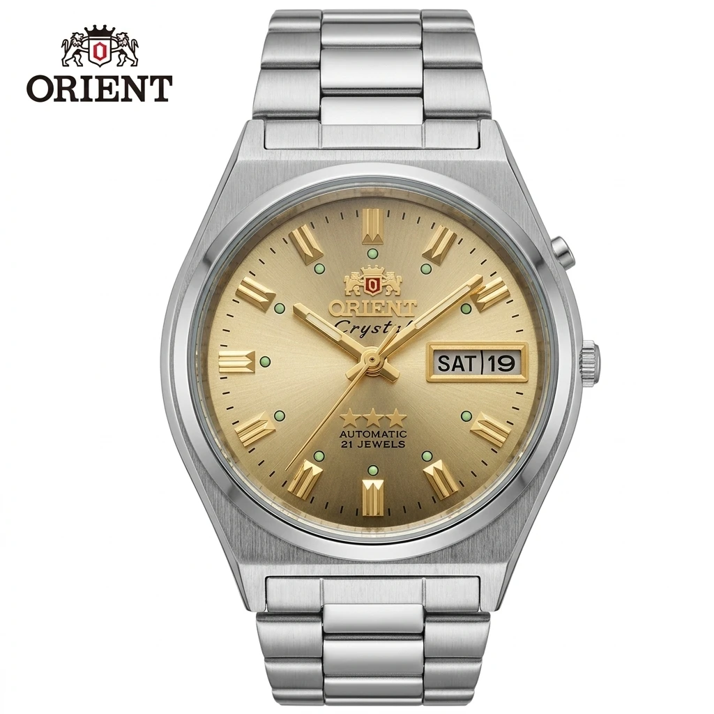 Orient 36mm Dress Wristwatch for Men, Automatic 21 Jewels Luminous Day Date Stainless Steel Waterproof Watch
Orient 36mm Dress Wristwatch for Men, Automatic 21 Jewels Luminous Day Date Stainless Steel Waterproof Watch