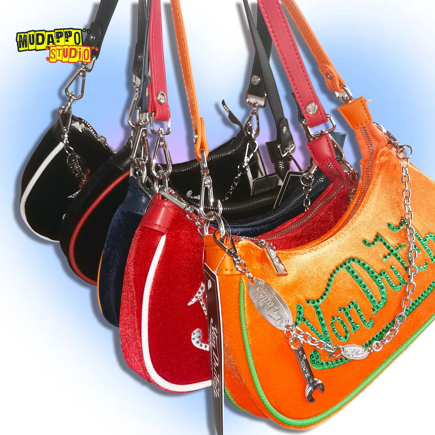 Retro American Embroidered Velvet Rhinestone Handbag Underarm Single Shoulder Bag for Women Cosmichoney Brand Ladies Bag
Retro American Embroidered Velvet Rhinestone Handbag Underarm Single Shoulder Bag for Women Cosmichoney Brand Ladies Bag
