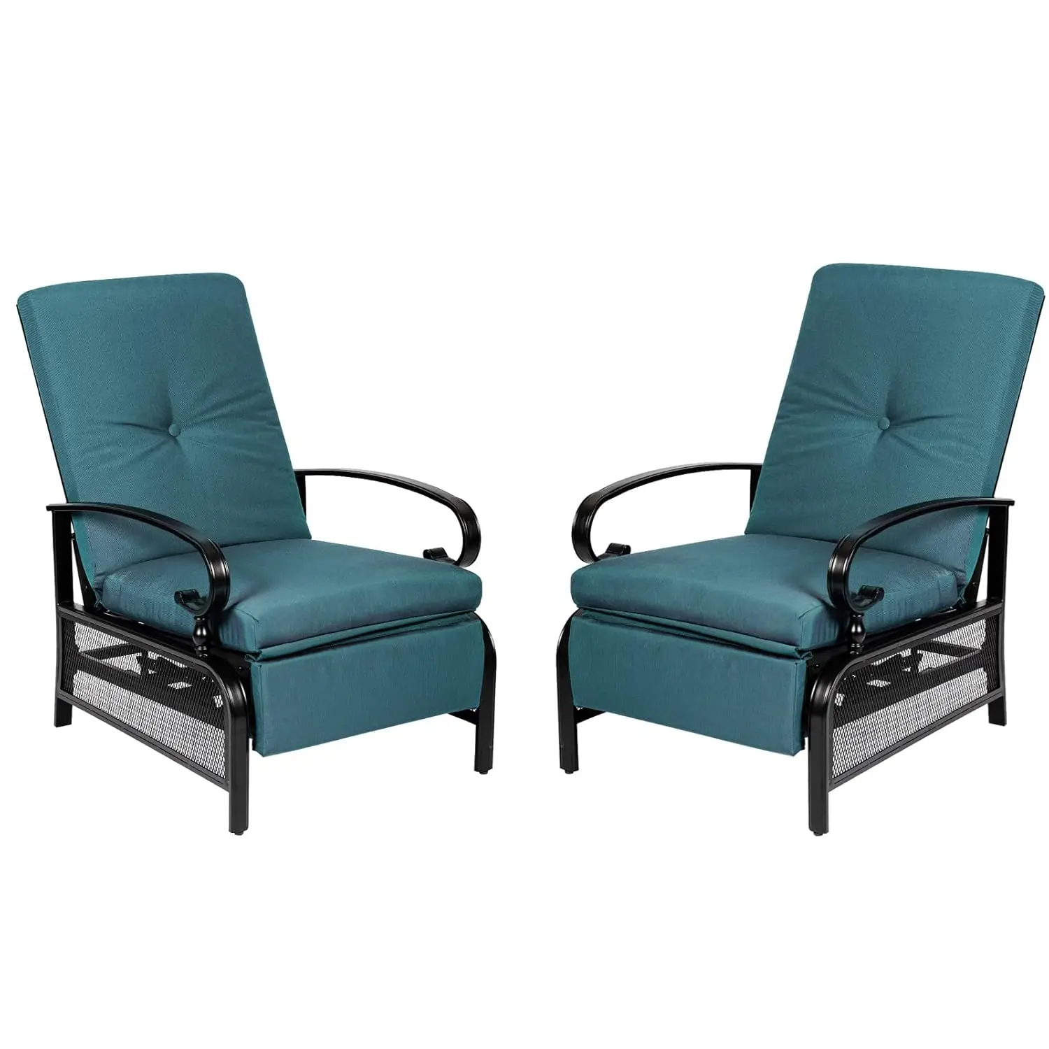 Adjustable Retractable Steel Frame Outdoor Lounge Chair Set Patio Recliner With Removable Thick Cushions, Customized
Adjustable Retractable Steel Frame Outdoor Lounge Chair Set Patio Recliner With Removable Thick Cushions, Customized
