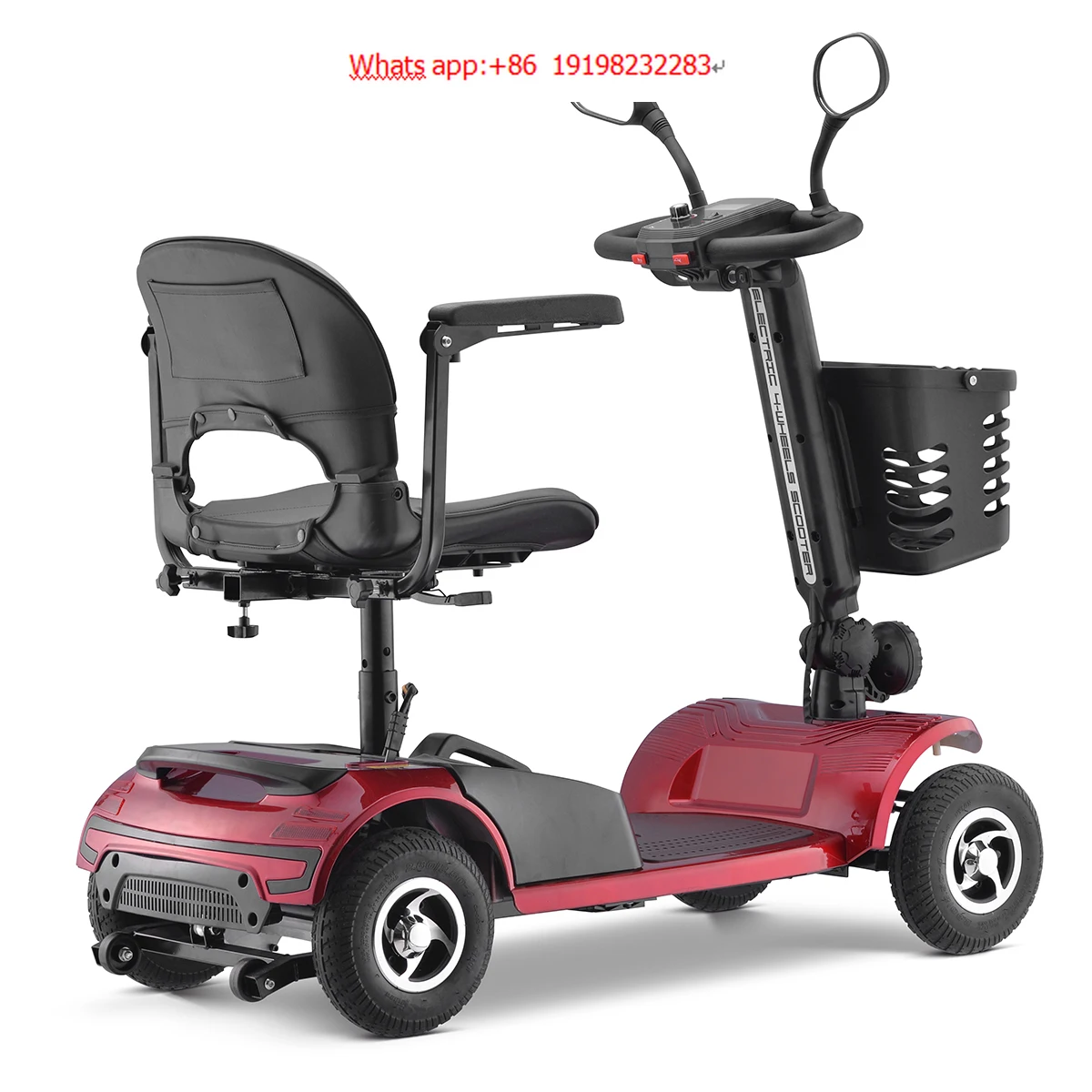 Factory Price 24v 12ah Battery Travel Scooter Elderly Off Road Electric 4 Wheels Mobility Scooter With Basket
Factory Price 24v 12ah Battery Travel Scooter Elderly Off Road Electric 4 Wheels Mobility Scooter With Basket