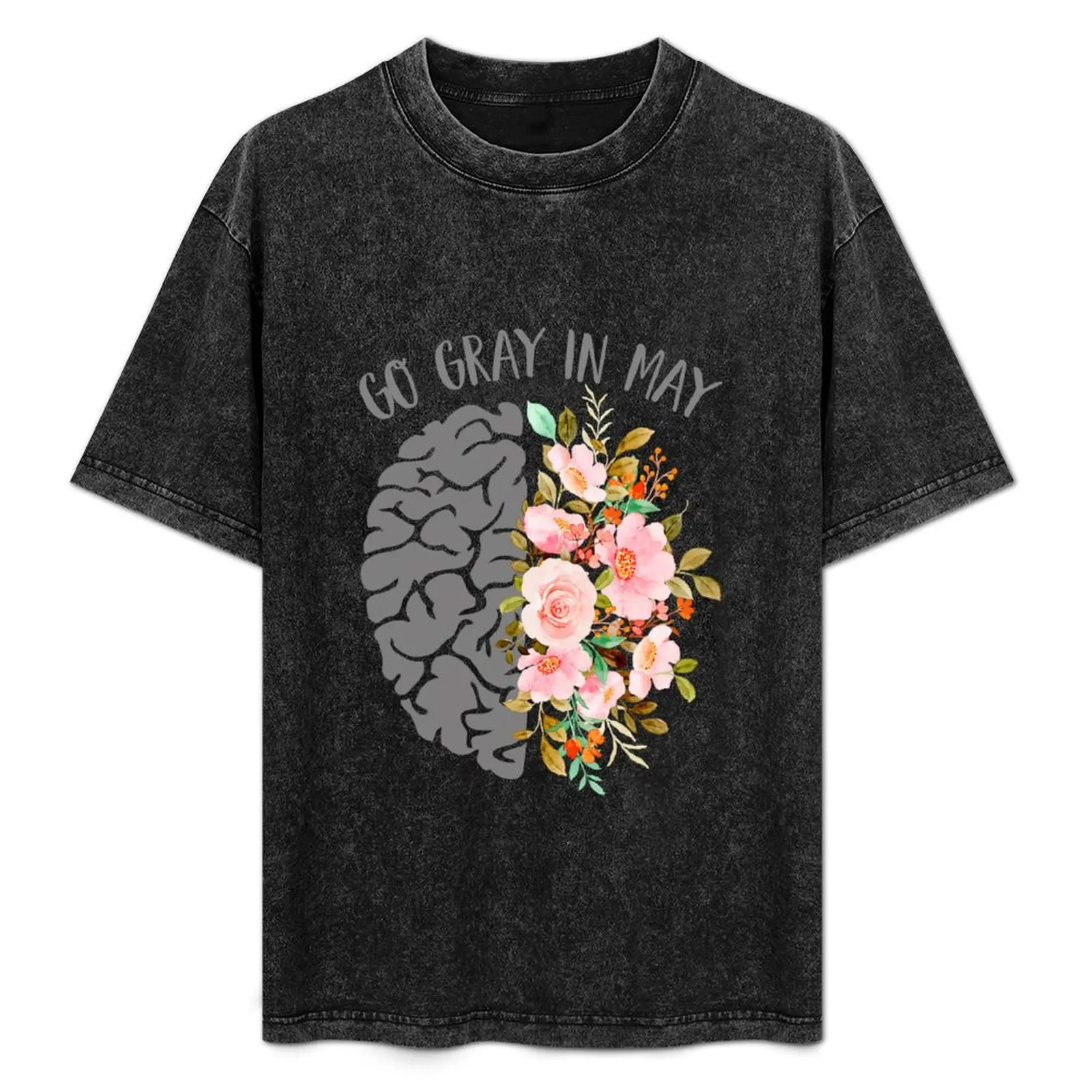 Go Gray In May Brain Tumor Awareness Floral Brain Cancer T-Shirt Plus Size Loose Fit T-Shirt
Go Gray In May Brain Tumor Awareness Floral Brain Cancer T-Shirt Plus Size Loose Fit T-Shirt