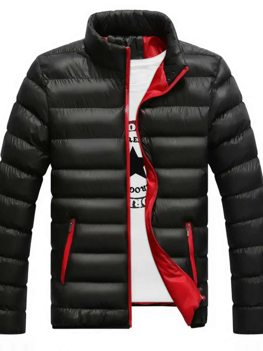 Trendy ort Men's Cotton Jaet Winter Sports Sle Student Youth Faion Outerwear Warm Thiened Polyester Fiber Coat
Trendy ort Men's Cotton Jaet Winter Sports Sle Student Youth Faion Outerwear Warm Thiened Polyester Fiber Coat