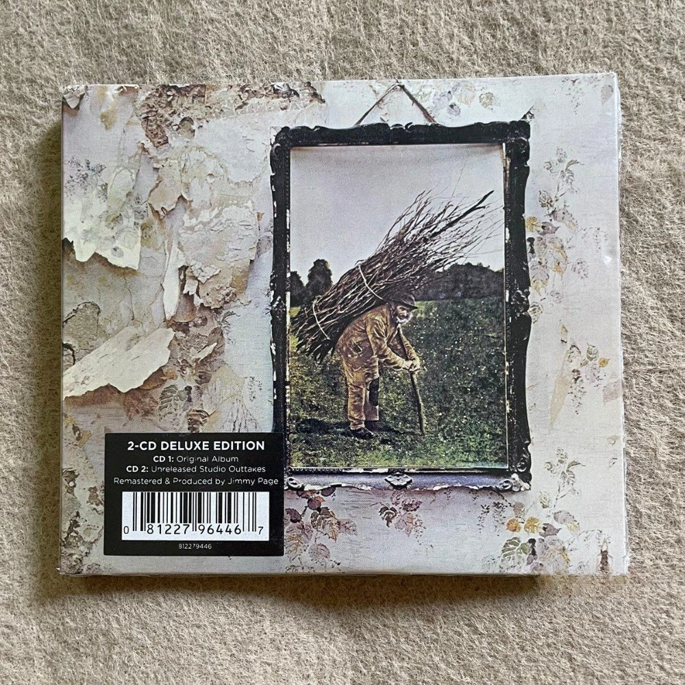 Led Zeppelin IV Deluxe Edition 2014 Remaster 2CD Hard Rock Folk Stairway to Heaven Jimmy Page Sealed New Import
Led Zeppelin IV Deluxe Edition 2014 Remaster 2CD Hard Rock Folk Stairway to Heaven Jimmy Page Sealed New Import