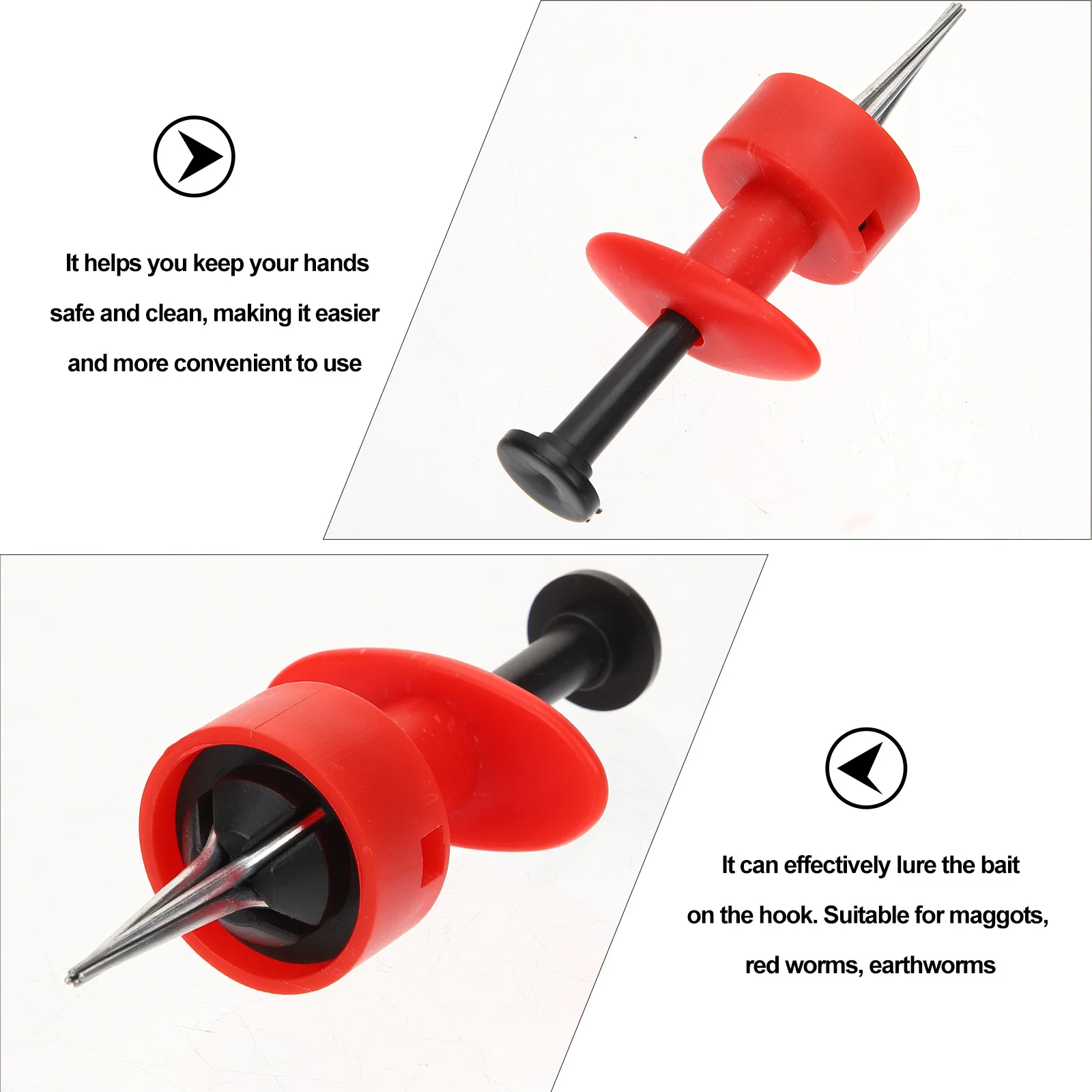 Red Worm Rubber Band Set Fishing Accessories Hooks Baits Supplies Weighted Small Clip Tool Bloodworm Hanger Tackle
Red Worm Rubber Band Set Fishing Accessories Hooks Baits Supplies Weighted Small Clip Tool Bloodworm Hanger Tackle