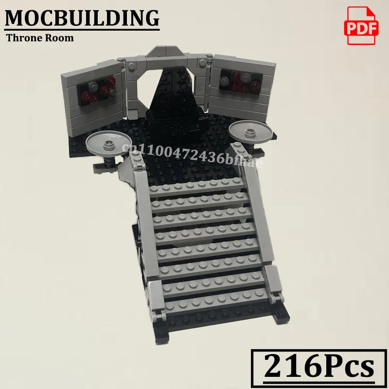 Throne Diorama Room Model MOCBUILDING Creative Star Movie Construction Blocks Toys Gift
Throne Diorama Room Model MOCBUILDING Creative Star Movie Construction Blocks Toys Gift