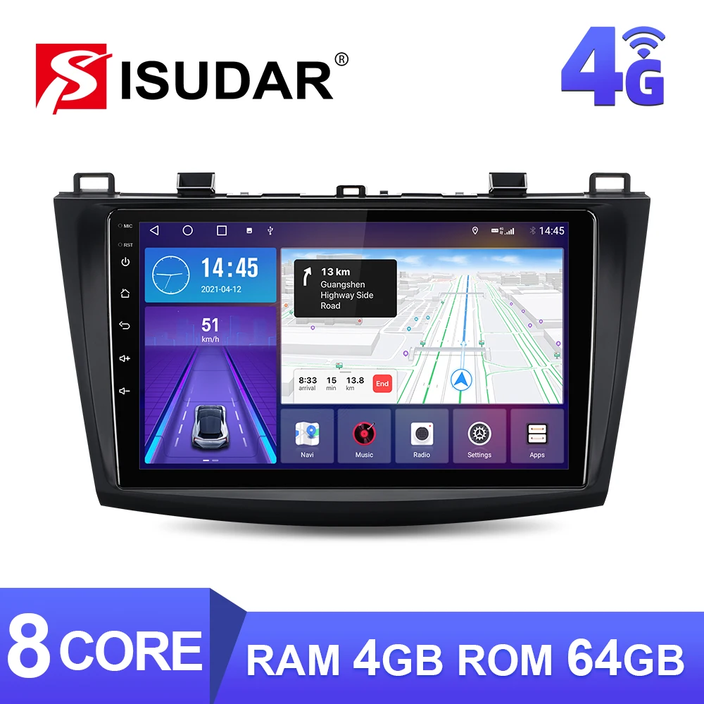 Автомобильный радиоприемник ISUDAR W68 Android 10 для Mazda 3 2010 2011 2012 2013 Автомобильный мультимедийный плеер GPS автомобильная стереосистема камера Carplay 4G
Автомобильный радиоприемник ISUDAR W68 Android 10 для Mazda 3 2010 2011 2012 2013 Автомобильный мультимедийный плеер GPS автомобильная стереосистема камера Carplay 4G