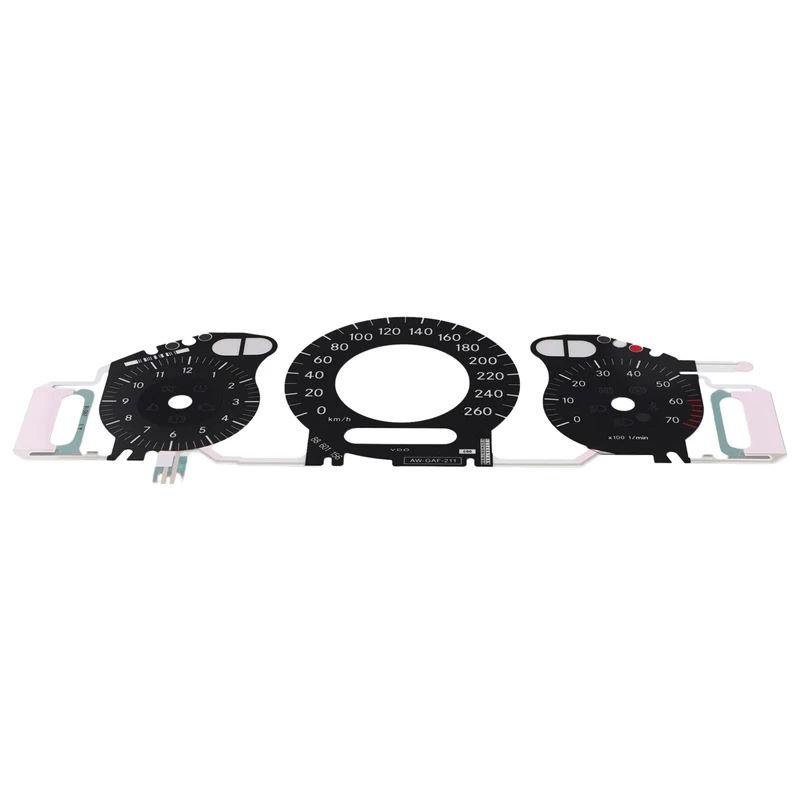 Gauge Face With EL Cold Light Instrument Panel For Mercedes Benz W211 260KM Black
Gauge Face With EL Cold Light Instrument Panel For Mercedes Benz W211 260KM Black