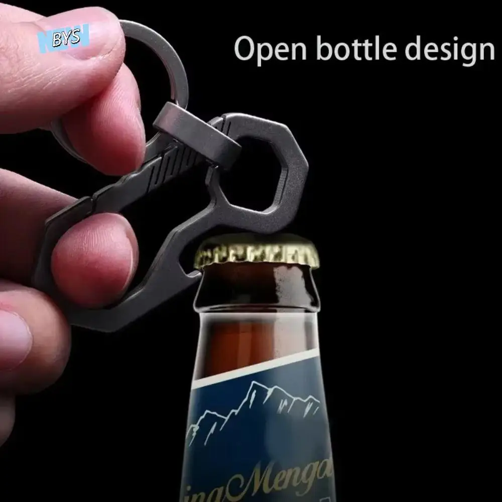 Special Shapes Car Key Chain Titanium Alloy Hi-end Bottle Opener Keychain Fingertip Gadget Lightweight Men's Outdoor Keyring
Special Shapes Car Key Chain Titanium Alloy Hi-end Bottle Opener Keychain Fingertip Gadget Lightweight Men's Outdoor Keyring