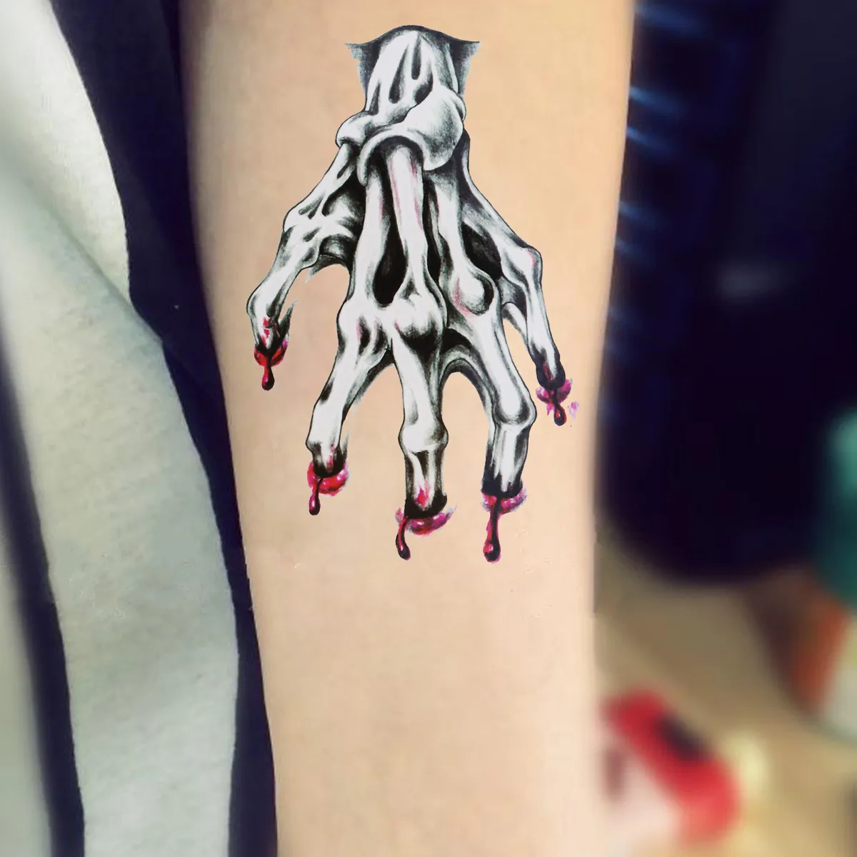 Washable Skin Sticker Temporary Tattoo Waterproof Stickers Realistic Transfer Watercolor Men for Adults
Washable Skin Sticker Temporary Tattoo Waterproof Stickers Realistic Transfer Watercolor Men for Adults