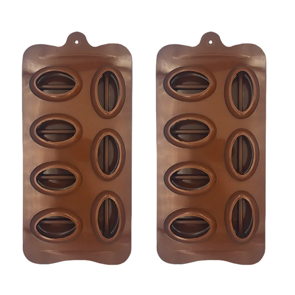 2Pcs Silicone Cake Molds Seven Coffee Bean Shapes Chocolate Mold for Baking Cupcake Fondant Candy Craft DIY Dessert Decorating
2Pcs Silicone Cake Molds Seven Coffee Bean Shapes Chocolate Mold for Baking Cupcake Fondant Candy Craft DIY Dessert Decorating