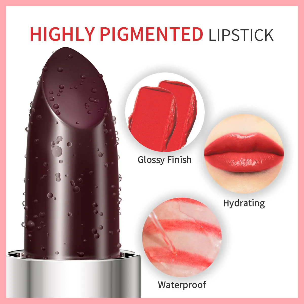 Gradient Black Rose Lip Balm Hydrating Moisturizing for Halloween Holiday Lipstick Long Wear Dark Color Makeup
Gradient Black Rose Lip Balm Hydrating Moisturizing for Halloween Holiday Lipstick Long Wear Dark Color Makeup