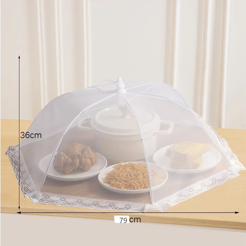 Food Cover Mesh Folding Washable Flies Tables Cover Insect Proof Protective Dish Covers Home Kitchen Storage Accessaries
Food Cover Mesh Folding Washable Flies Tables Cover Insect Proof Protective Dish Covers Home Kitchen Storage Accessaries