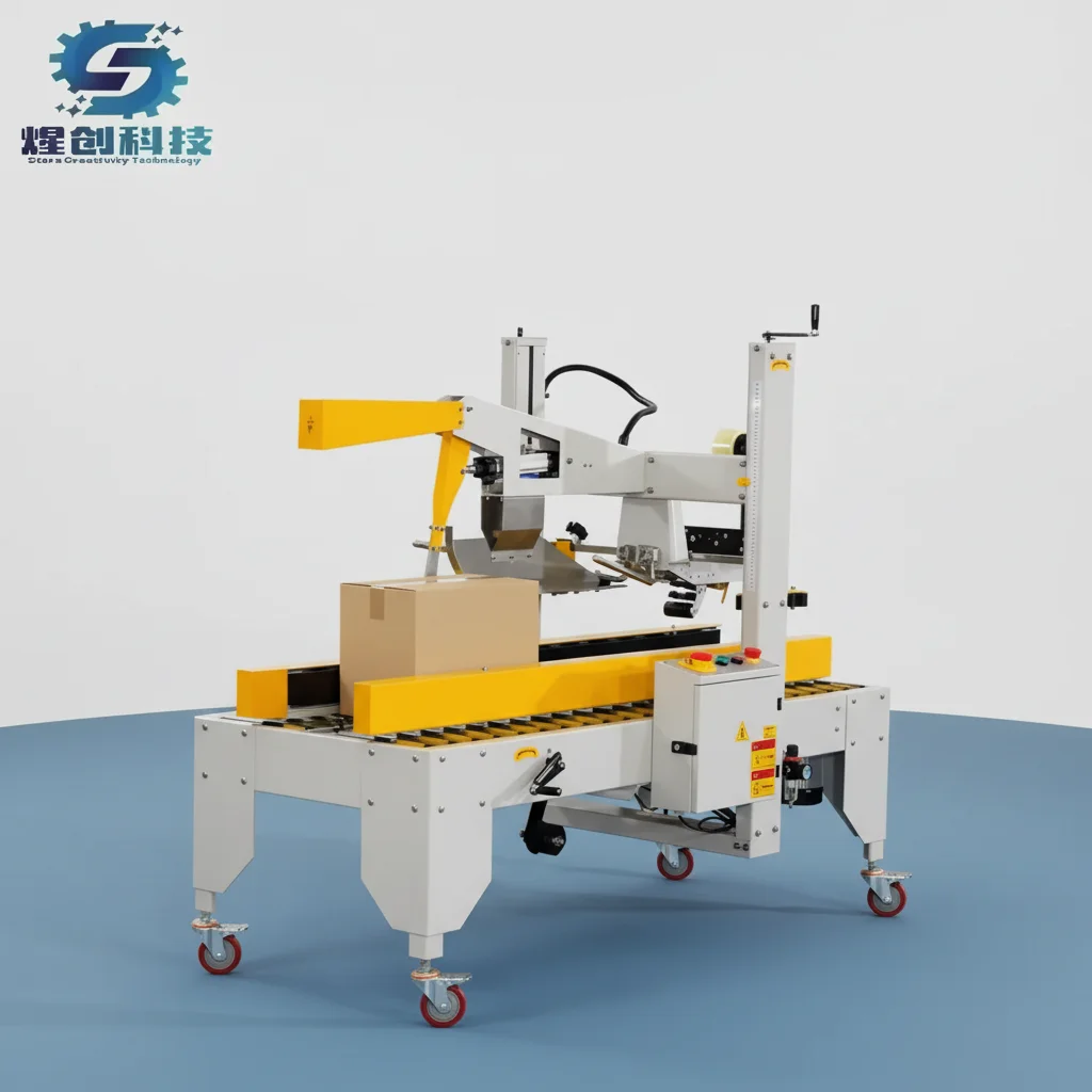 Fully Automatic Master Case Box Sealer Flaps Folding Carton Sealing Machine for Packing Line
Fully Automatic Master Case Box Sealer Flaps Folding Carton Sealing Machine for Packing Line