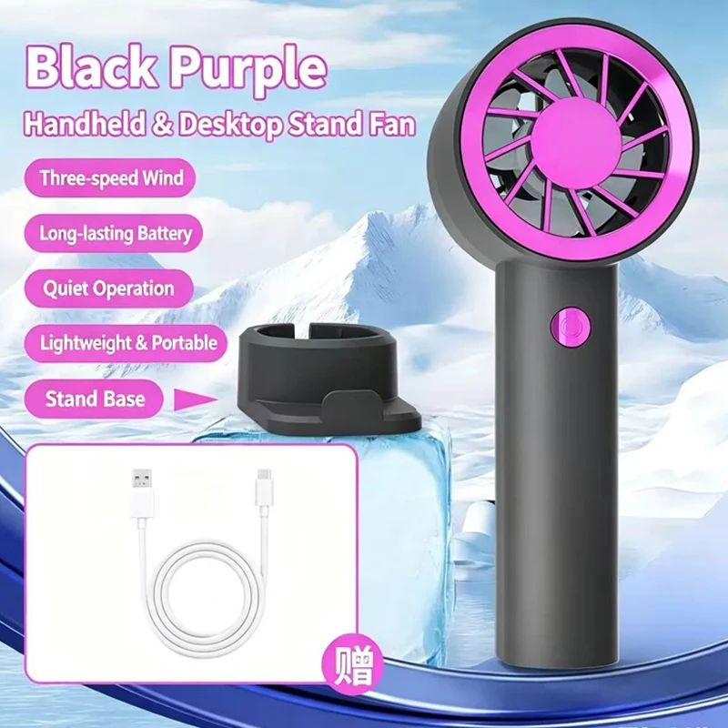 2 In 1 Handheld Turbo Fan Strong Wind Portable Mini Cooling Fan Phone Stand For Outdoor Home Office Summer Travel Accessory
2 In 1 Handheld Turbo Fan Strong Wind Portable Mini Cooling Fan Phone Stand For Outdoor Home Office Summer Travel Accessory