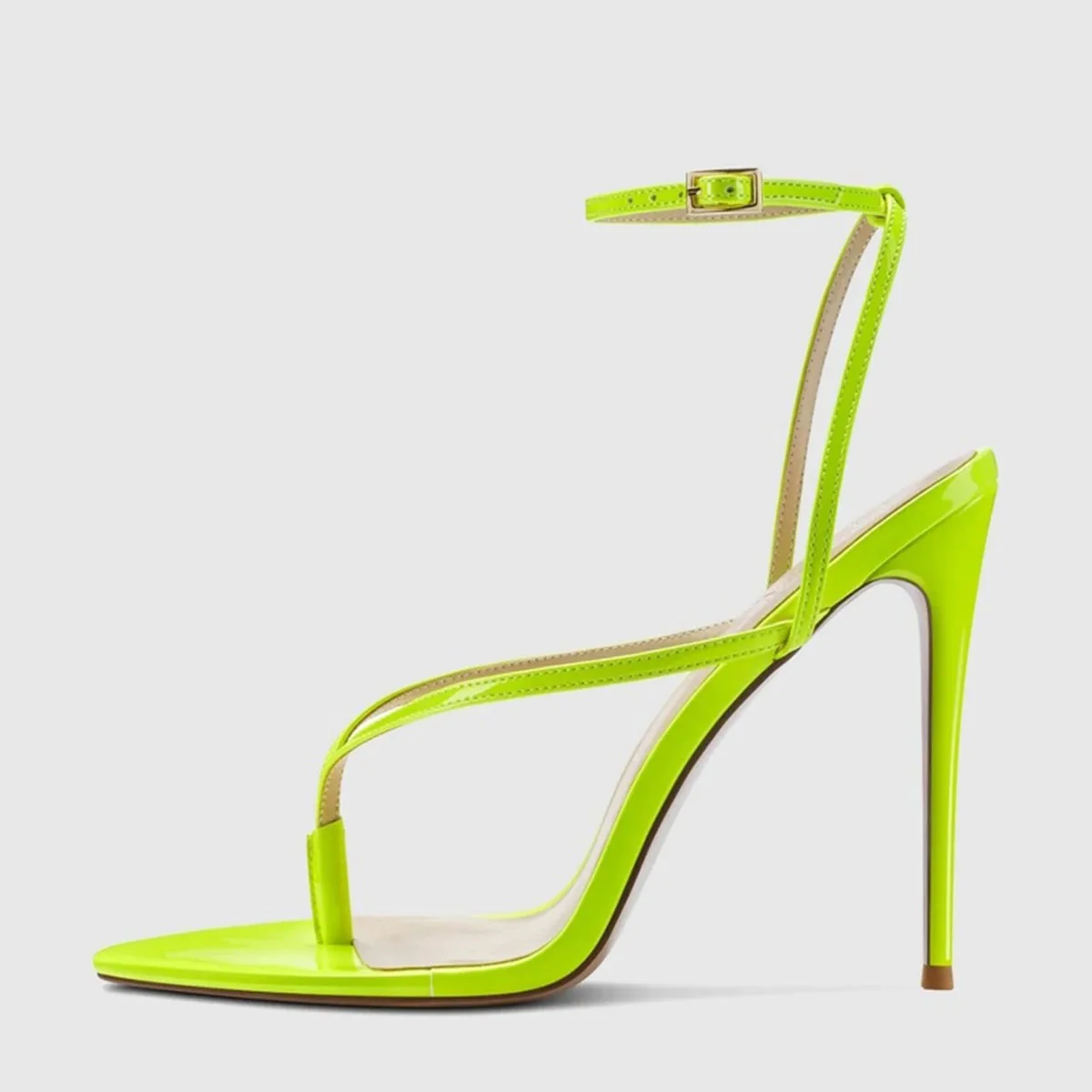Arden Furtado Summer Pinch toe Sandals Pointed toe Thin heels Super high heel Open toe One word buckle Sandals large size
Arden Furtado Summer Pinch toe Sandals Pointed toe Thin heels Super high heel Open toe One word buckle Sandals large size