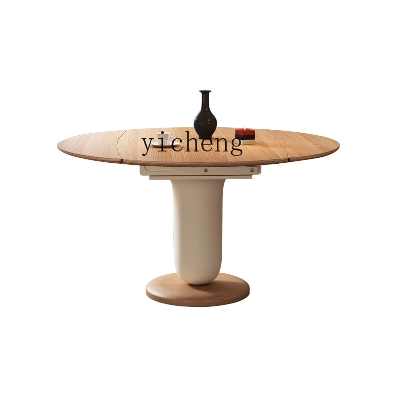 ZC solid wood multi-functional folding dining table and chair combination telescopic dining table household dining table
ZC solid wood multi-functional folding dining table and chair combination telescopic dining table household dining table