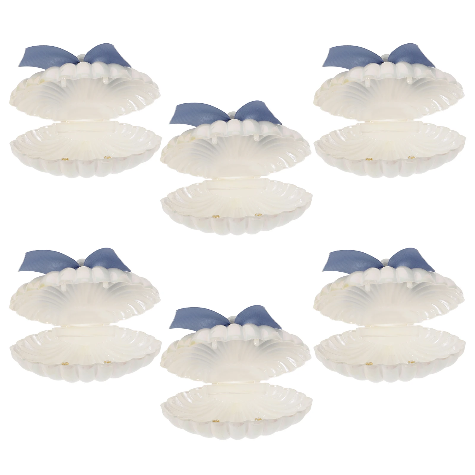 6PCS Pearl Candy Boxes Wedding Favor Blue Ribbon Wedding Party Favor Small Candy Containers Containers Birthday Celebration
6PCS Pearl Candy Boxes Wedding Favor Blue Ribbon Wedding Party Favor Small Candy Containers Containers Birthday Celebration