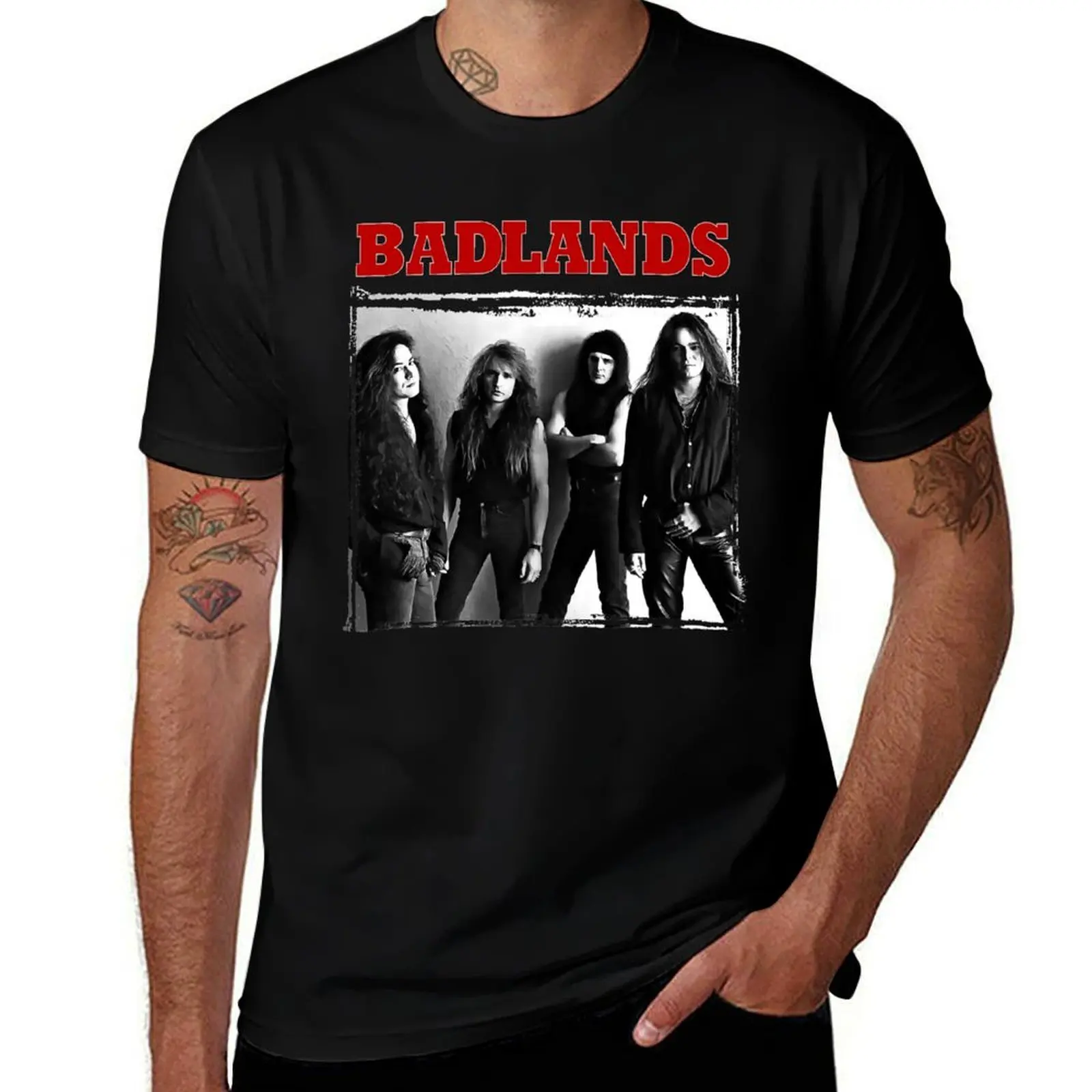 Badlands band T-Shirt man graphic t shirt funny t shirts cotton t shirt for man 100 percent cotton T-Shirt
Badlands band T-Shirt man graphic t shirt funny t shirts cotton t shirt for man 100 percent cotton T-Shirt