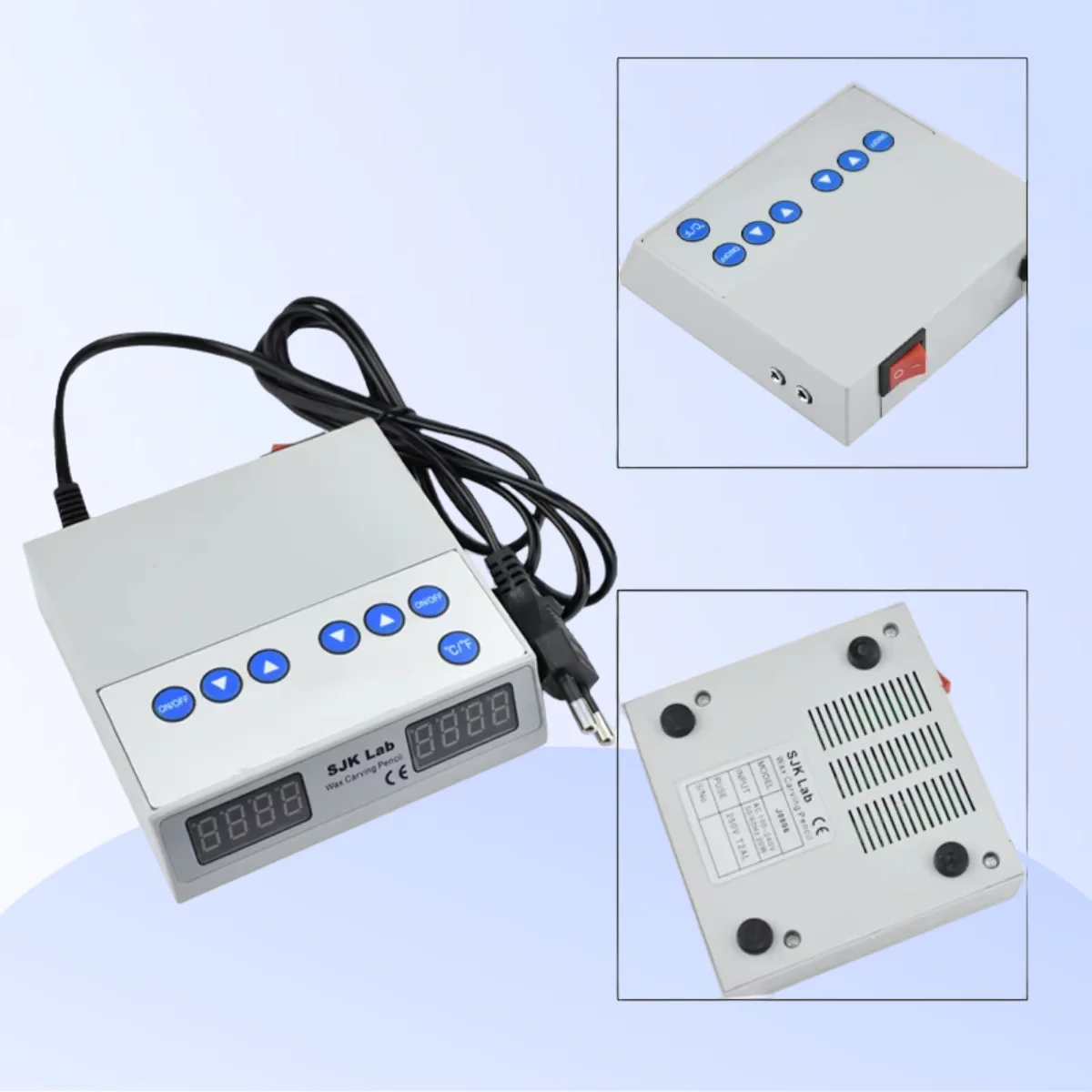 Dental Electric Waxer with 6 Tips+Pen Set EU Plug 220V Carving Knife Lab Equipment for Dental Origin SJK
Dental Electric Waxer with 6 Tips+Pen Set EU Plug 220V Carving Knife Lab Equipment for Dental Origin SJK