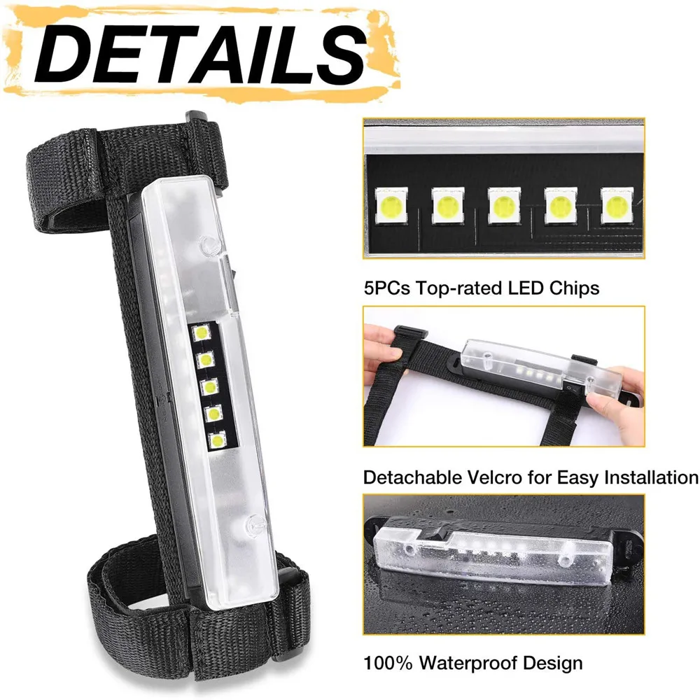 Auto Universal Interior Light UTV Dome Light Wraparound Roll Bar LED Light Mount for Truck, ATV, UTV, Off Road, Pickup
Auto Universal Interior Light UTV Dome Light Wraparound Roll Bar LED Light Mount for Truck, ATV, UTV, Off Road, Pickup