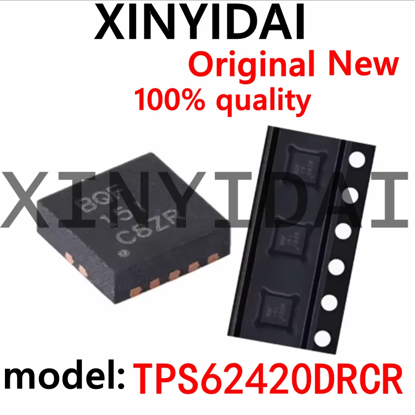 5PCS TPS62420DRCR VSON-10 54331 TPS62420 TPS6242 2.25-MHz 600-mA Dual Step-Down Converter chip
5PCS TPS62420DRCR VSON-10 54331 TPS62420 TPS6242 2.25-MHz 600-mA Dual Step-Down Converter chip