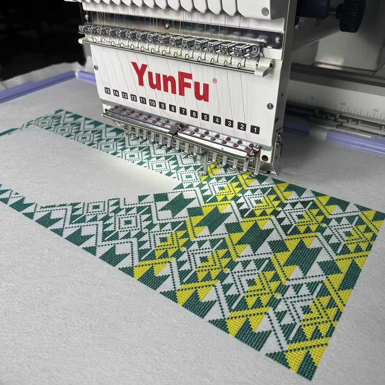 Best Price Single Head 12 15 Needles Embroidery Machine Hot Sale 1200PRM Cap Flat T-shirt Embroidery Machine Used 
Best Price Single Head 12 15 Needles Embroidery Machine Hot Sale 1200PRM Cap Flat T-shirt Embroidery Machine Used